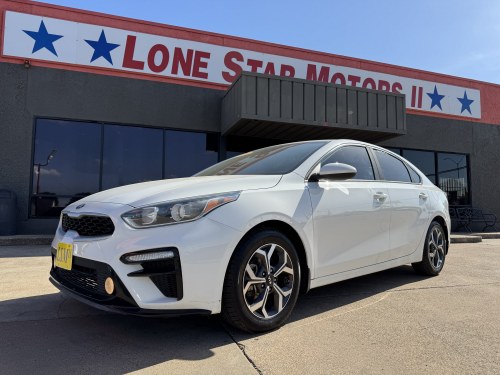 2020 KIA FORTE FE; LXS